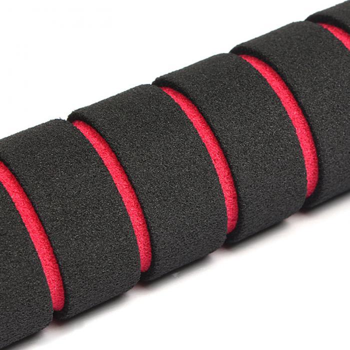 Guidon de vélo léger en mousse éponge, cyclisme anti-choc antidérapant, poignées de guidon de vélo en mousse, housse de guidon de vélo en mousse, poignées souples en mousse éponge antidérapantes pour vélo de course, bicyclette, moto