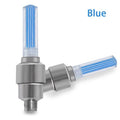 2PCS Bouchons de Valve de Vélo Ultralégers Lumière Vélo de Route LED Bouchons de Valve Pneu Roue Rayons Lumière Pneu Flash Lumières de Roue Bouchons de Valve Néon Vélo Lumières de Pneu LED Colorées Nuit