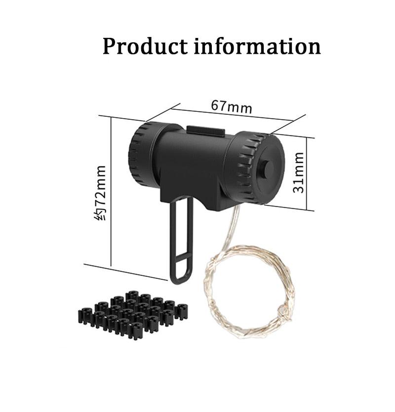 Lampe à rayons de vélo durable à la mode Lumières de roue à vent de pneu de vélo Lumières de ruban à rayons flash Lampe de cyclisme de nuit en plein air Bande lumineuse étanche lumineuse pour rayons de roue de vélo