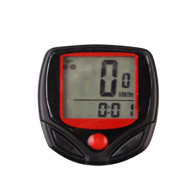 Compteur de vitesse pour mini-vélo étanche, odomètre numérique pour VTT, compteur de vitesse et d'odomètre pour vélo, avec rétroéclairage étanche et écran LCD numérique pour le cyclisme en extérieur