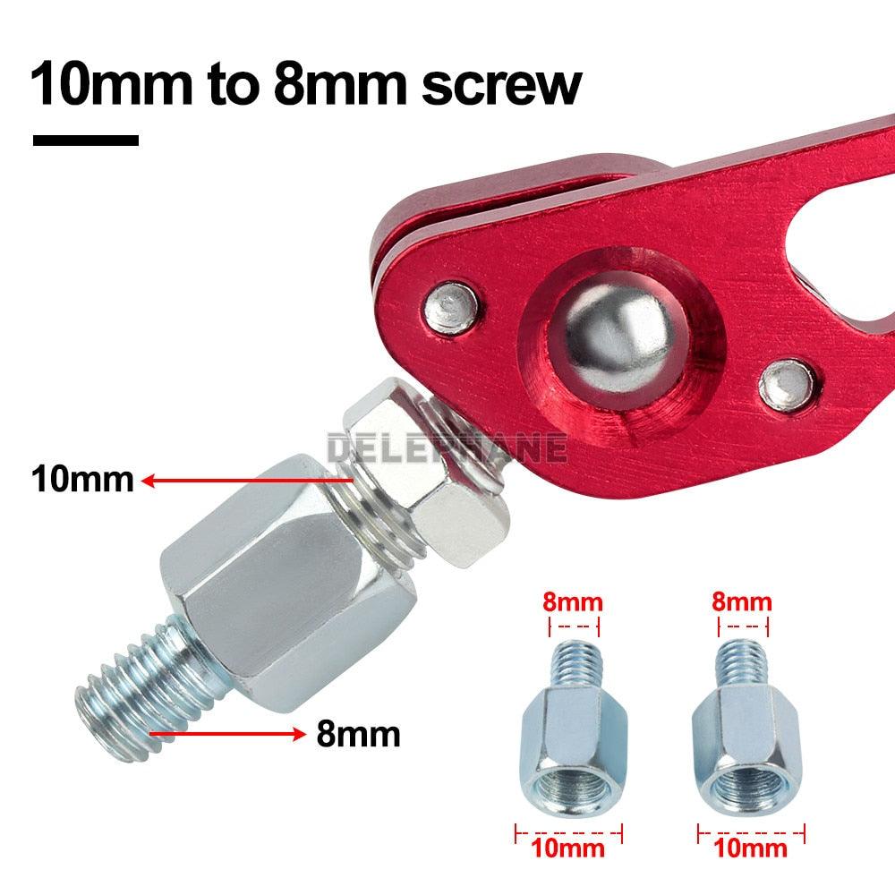 Rétroviseurs de Vélo HD Lentille en Verre Anti-Explosion Rétroviseurs de Guidon de VTT Réglables et Rotatifs Rétroviseurs de Vélo Neufs Lentille Convexe Anti-Rayures Universelle Réglable et Rotative en Verre pour Guidon de Vélo de Route et VTT