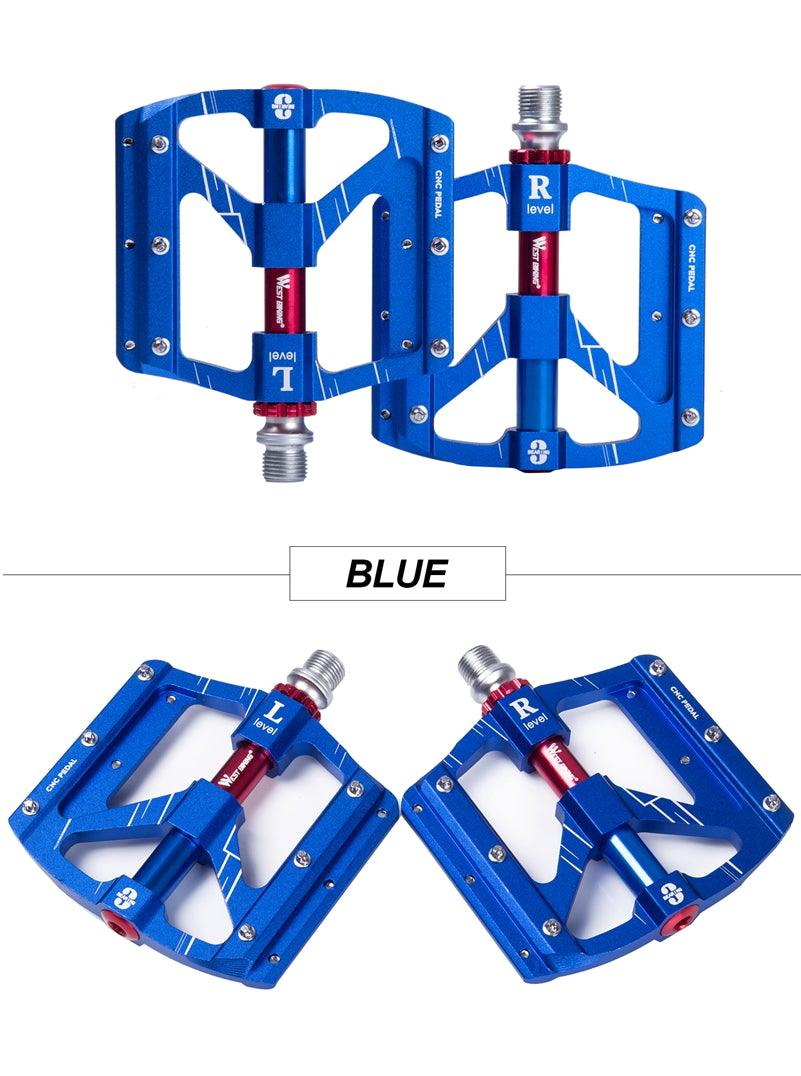 3 roulements Pédales de vélo ultralégères antidérapantes Pédales de route Cyclisme Pédales de vélo à roulement étanche Accessoires Pédales de roulement pour vélo Pédales de vélo légères pour vélos de route