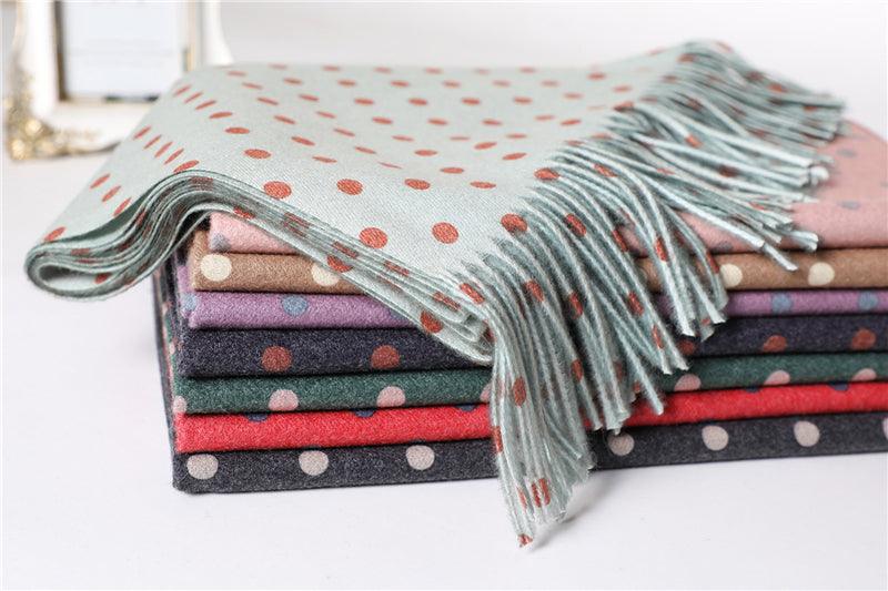 Écharpe d'hiver unie douce en cachemire léger, châle en cachemire, écharpe légère, châle, hijab, châle, écharpe élégante, couverture, bandana à pompons pour femme