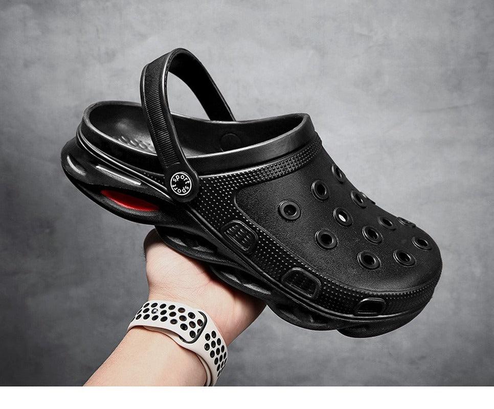 Sandales d'extérieur Semelle Souple Chaussures de Plage Homme et Femme Même Style Convient pour l l'été Chaussons à Plateforme Homme Sandales de Sport Homme Chaussons d'extérieur et d'intérieur Sandales Légères
