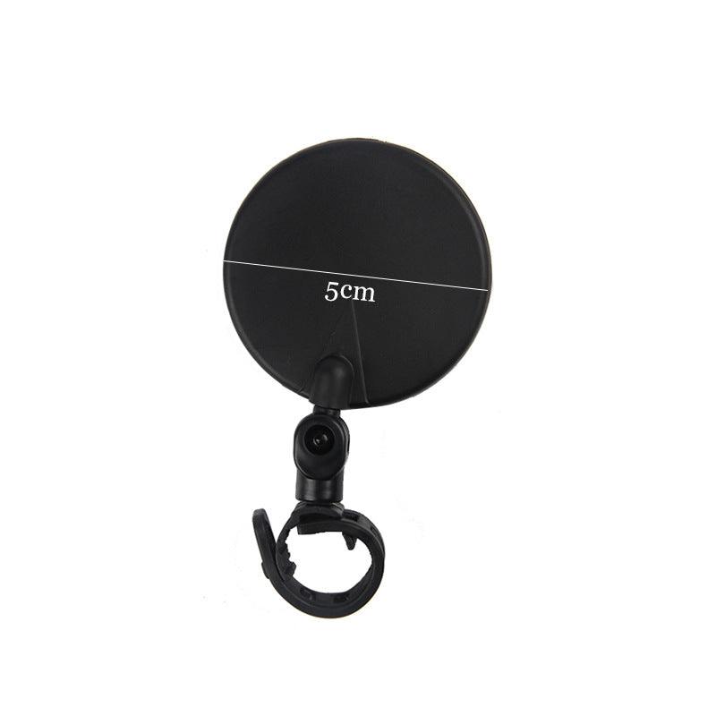 Rétroviseur universel pour vélo, guidon, grand angle, rétroviseur de vélo, accessoires de vélo, rétroviseur de casque de vélo, 2 rétroviseurs de vélo avec miroir convexe grand angle réglable et rotatif pour VTT, vélo tout-terrain