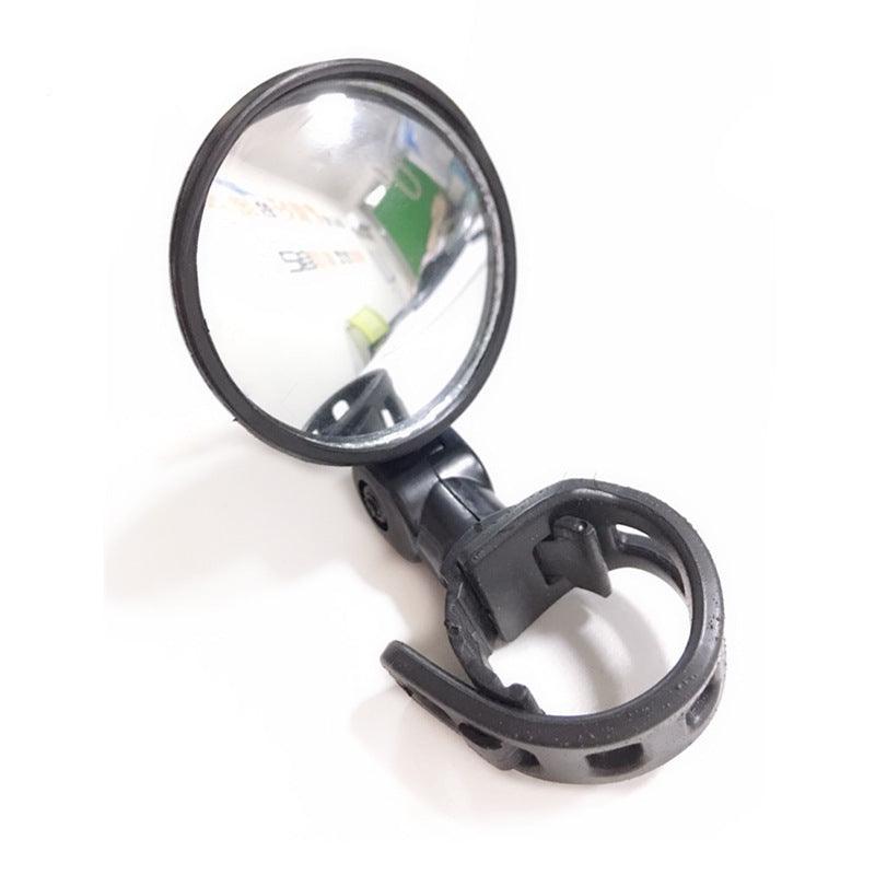Rétroviseur universel pour vélo, guidon, grand angle, rétroviseur de vélo, accessoires de vélo, rétroviseur de casque de vélo, 2 rétroviseurs de vélo avec miroir convexe grand angle réglable et rotatif pour VTT, vélo tout-terrain