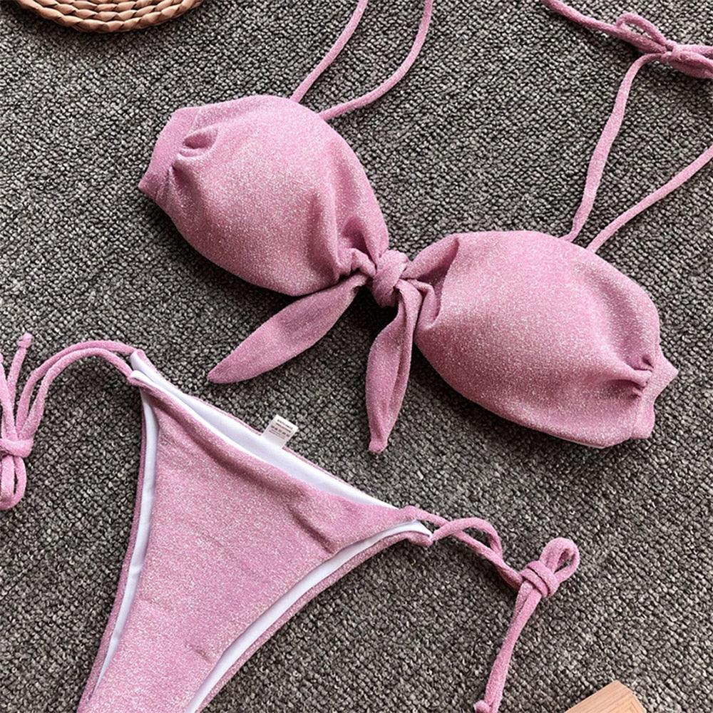 Maillot de bain deux pièces vintage mignon pour femme, maillot de bain fendu, maillot de bain d'été, bikini ample, maillot de bain rétro, maillot de bain de plage tendance, spa d'été, plage, surf, sport