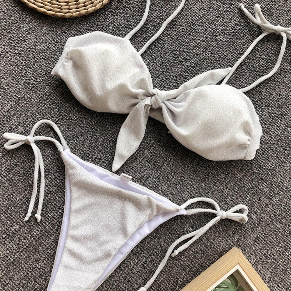 Maillot de bain deux pièces vintage mignon pour femme, maillot de bain fendu, maillot de bain d'été, bikini ample, maillot de bain rétro, maillot de bain de plage tendance, spa d'été, plage, surf, sport