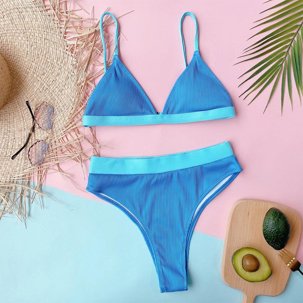 Maillot de bain deux pièces vintage mignon pour femme, maillot de bain fendu, maillot de bain d'été, bikini ample, maillot de bain rétro, maillot de bain de plage tendance, spa d'été, plage, surf, sport