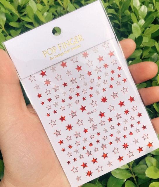 Autocollant de ligne pour ongles, fin, autocollant, décollable, argent/or/blanc/noir, accessoires autocollants dorés, décalcomanie de ligne pour ongles, auto-adhésive, motif vague 3D, décoration de courbe métallique pour femmes et filles