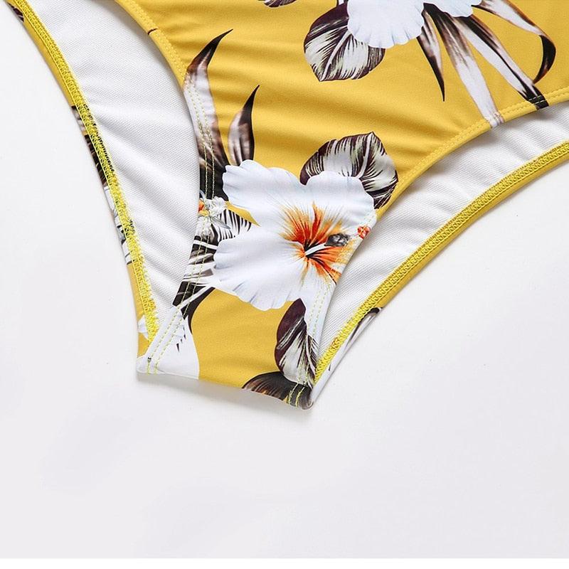 Maillot de bain de surf pour femme Bikini manches longues Maillot de bain imprimé tigre Push Up Maillot de bain d'été deux pièces Rash Guard de surf Bikini manches longues Ensemble maillot de bain