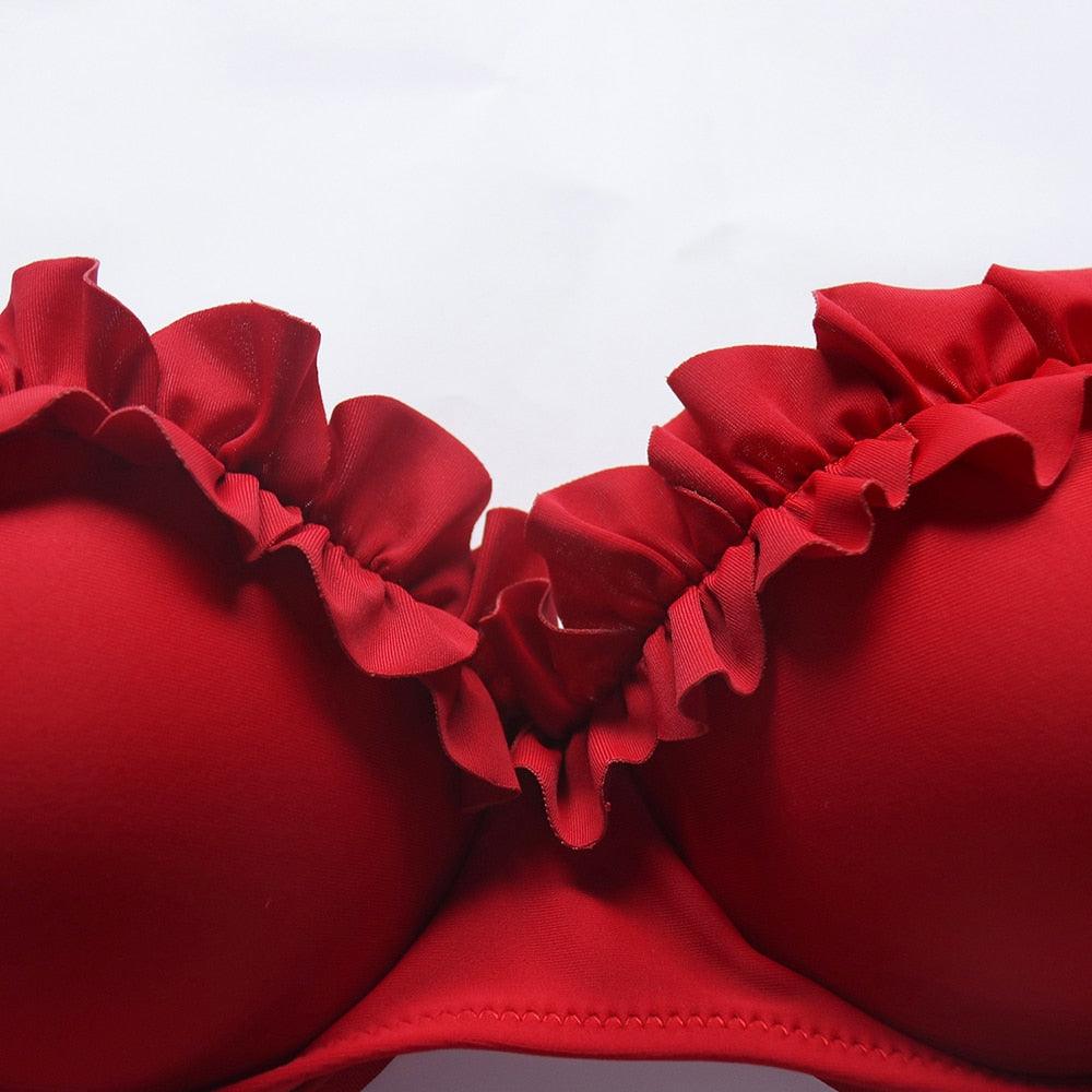 Maillot de bain bikini pour femme, ensemble bikini léopard, bas de bikini triangle, maillot de bain deux pièces, push-up, tenue de plage d'été pour femme