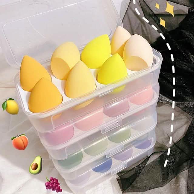 Éponge professionnelle pour appliquer et estomper le maquillage