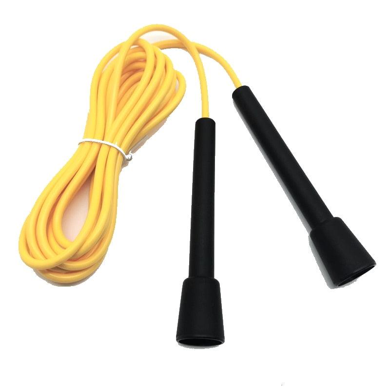 Corde à sauter professionnelle en PVC pour hommes, avec poignées en plastique, pour tous les niveaux. Corde à sauter segmentée pour le sport, le fitness en extérieur, la salle de sport, pour hommes et femmes.