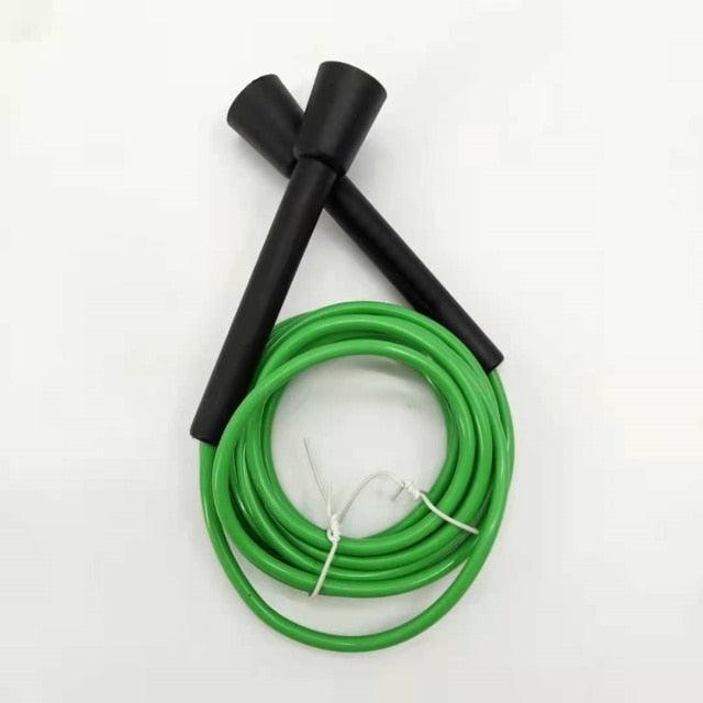 Corde à sauter professionnelle en PVC pour hommes, avec poignées en plastique, pour tous les niveaux. Corde à sauter segmentée pour le sport, le fitness en extérieur, la salle de sport, pour hommes et femmes.