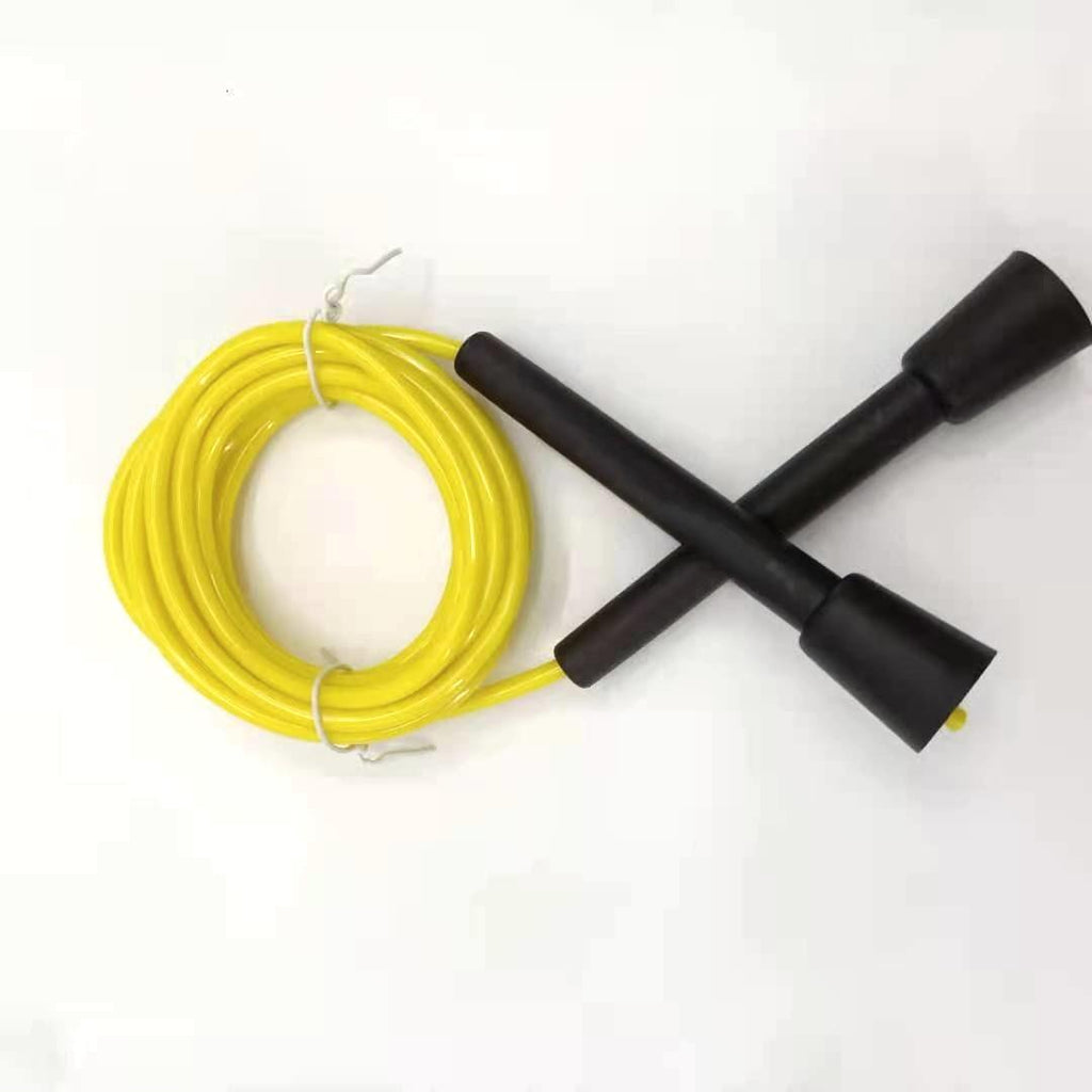 Corde à sauter professionnelle en PVC pour hommes, avec poignées en plastique, pour tous les niveaux. Corde à sauter segmentée pour le sport, le fitness en extérieur, la salle de sport, pour hommes et femmes.