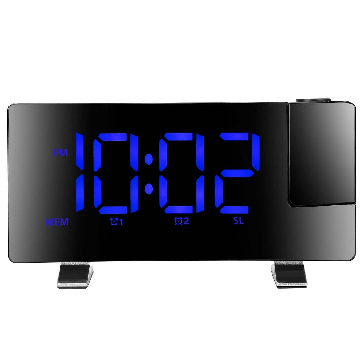 Réveil projecteur avec radio