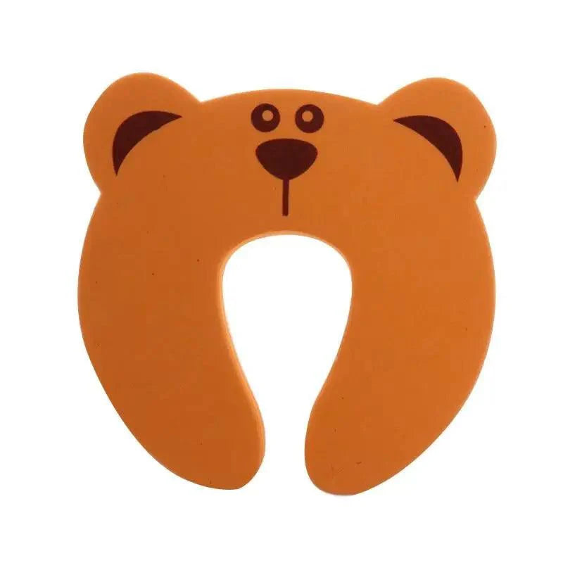 Protecteur de porte de sécurité mignon pour bébé avec animal, bloque-porte de sécurité pour bébé, serrure de carte pour bébé, soin du nouveau-né, protège-doigts pour enfant
