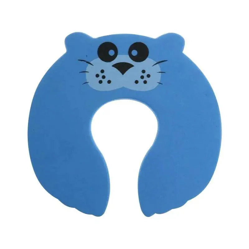 Protecteur de porte de sécurité mignon pour bébé avec animal, bloque-porte de sécurité pour bébé, serrure de carte pour bébé, soin du nouveau-né, protège-doigts pour enfant