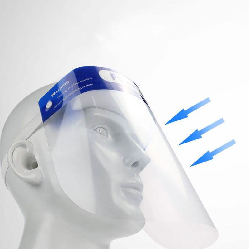 Masques faciaux jetables anti-buée avec isolation protectrice