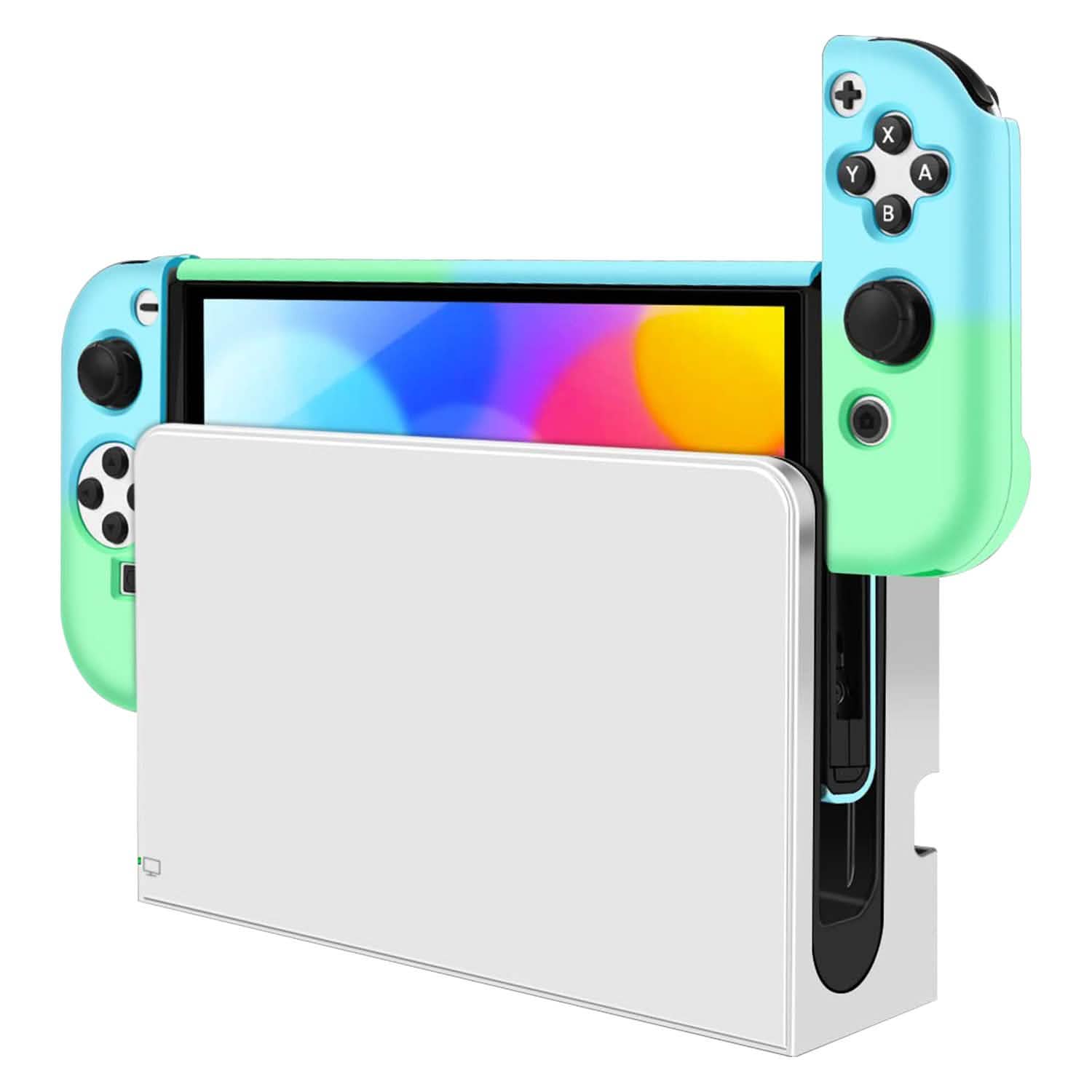 Housse de protection rigide compatible avec la station d'accueil de la Nintendo Switch OLED