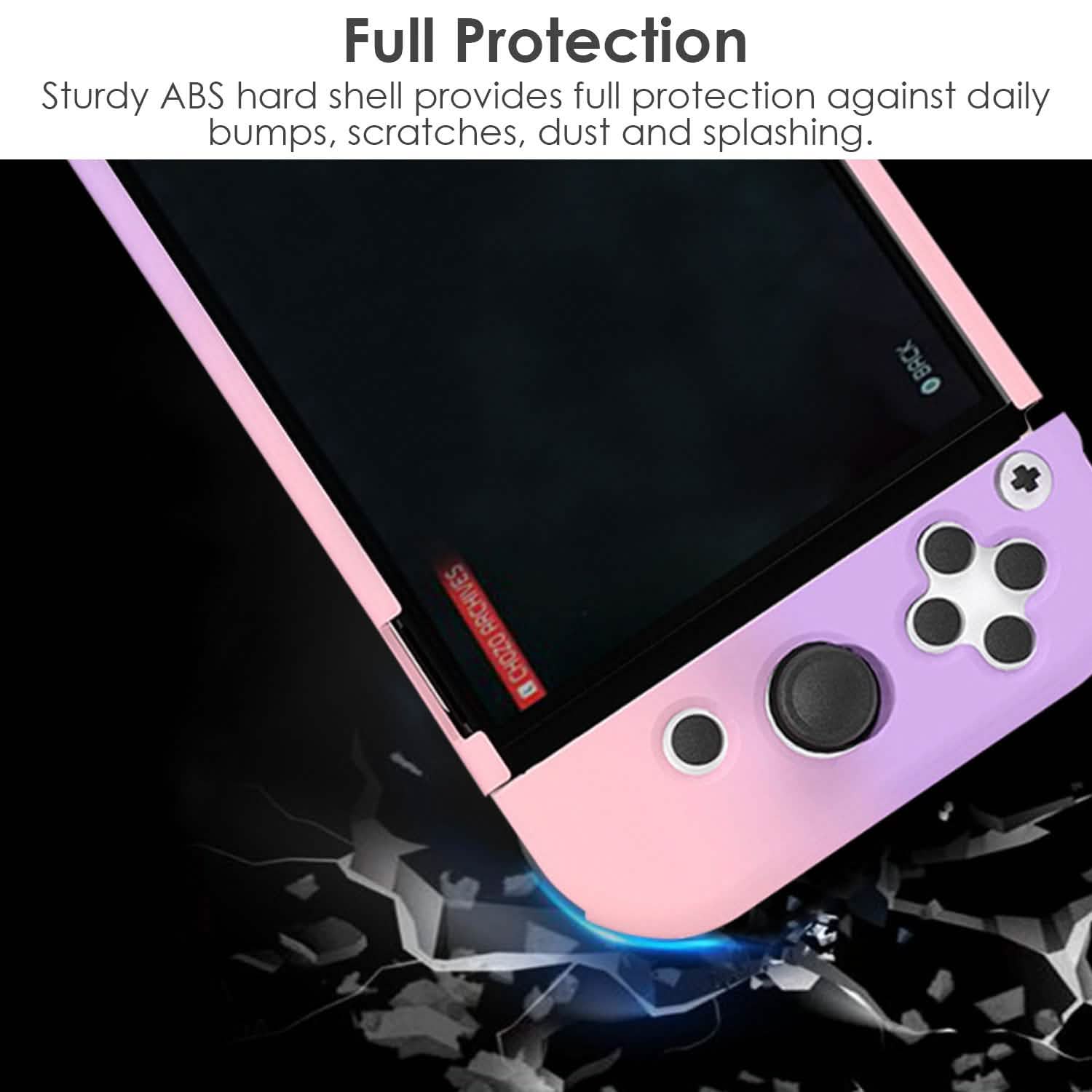 Housse de protection rigide compatible avec la station d'accueil de la Nintendo Switch OLED