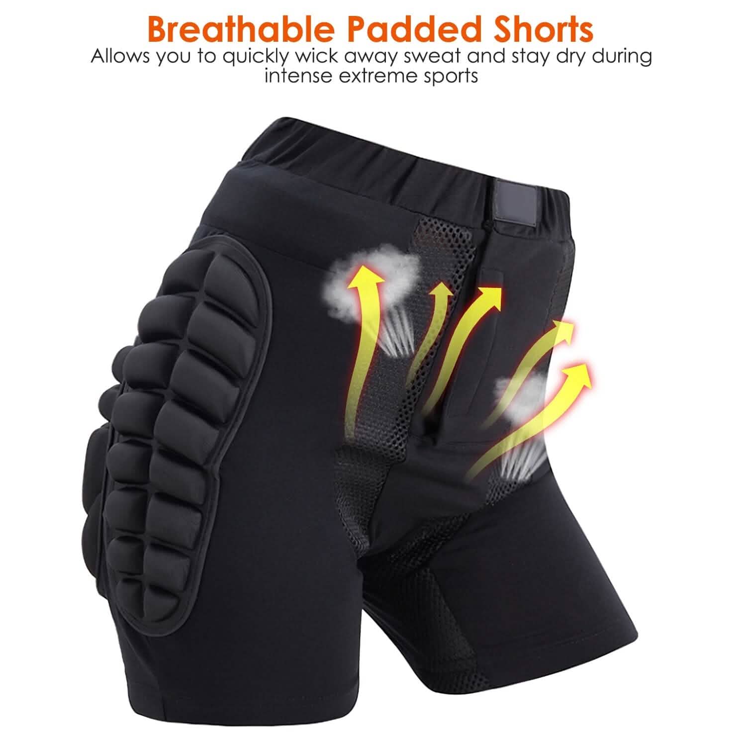 Short de protection pour le ski, le snowboard, le patinage et le skateboard