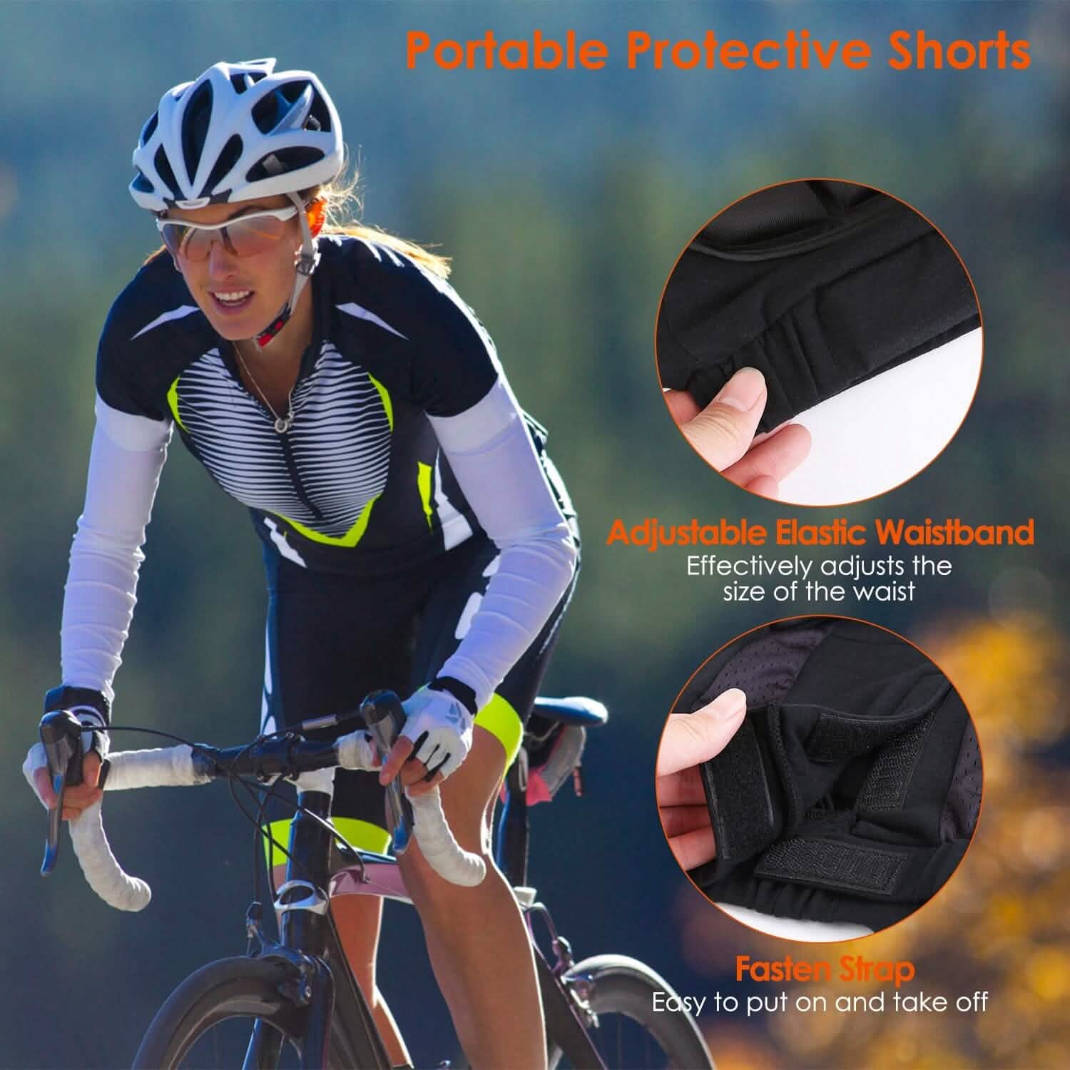 Short de protection pour le ski, le snowboard, le patinage et le skateboard