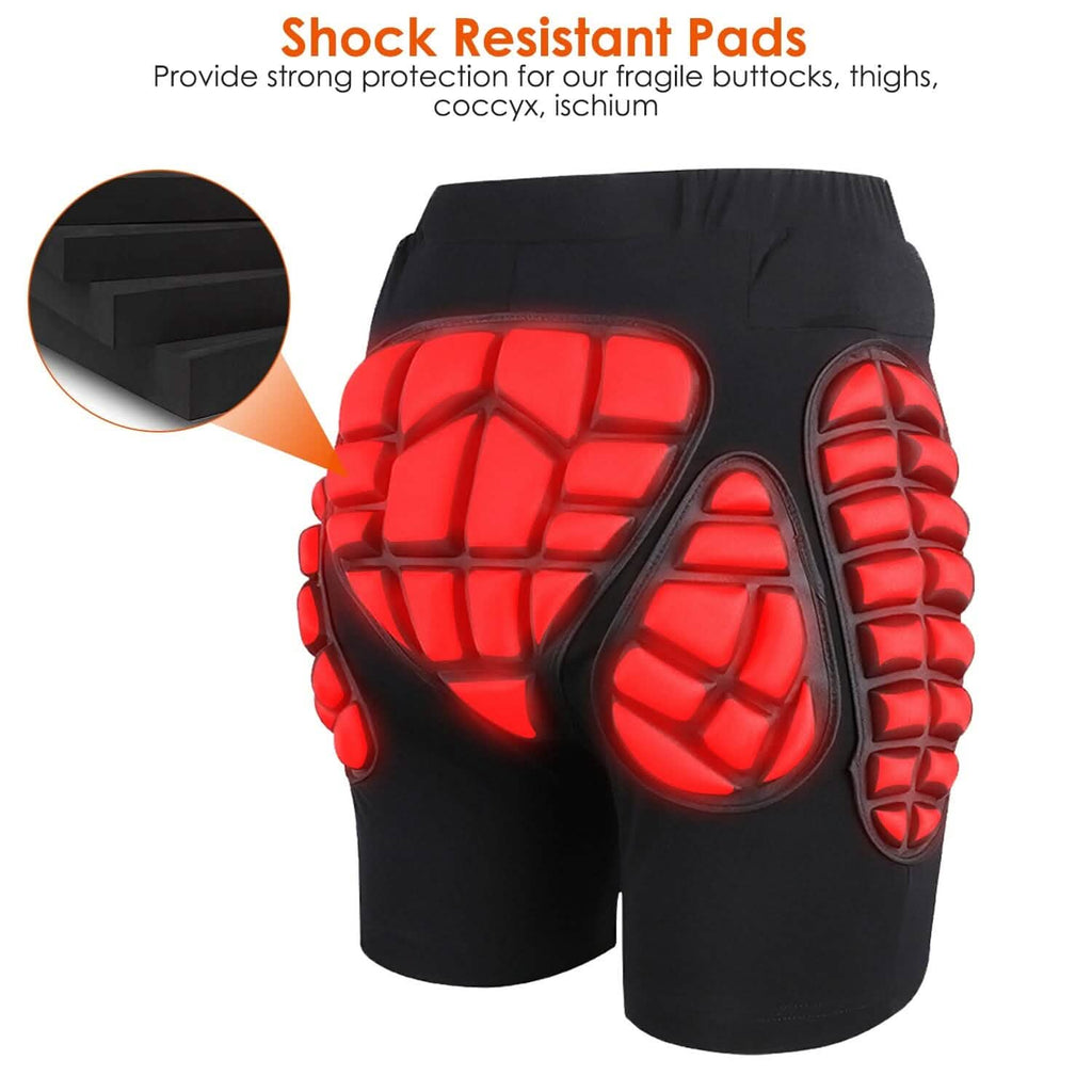 Short de protection pour le ski, le snowboard, le patinage et le skateboard