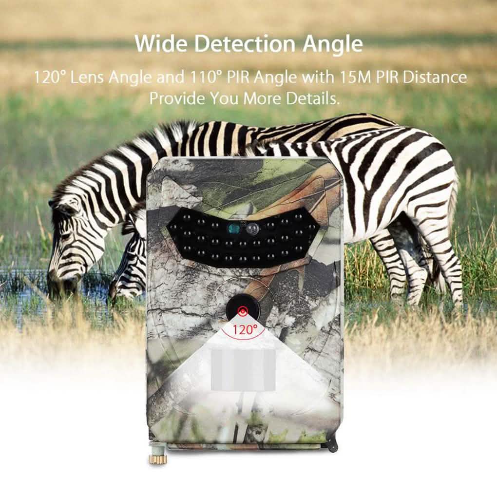 Caméra de Chasse Vision Nocturne Étanche IP65 Sans Fil