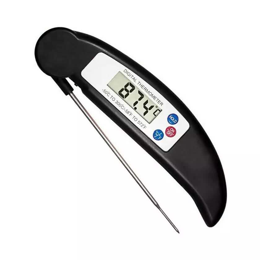 Thermomètre numérique instantané ProThermo en acier inoxydable pour viande et volaille