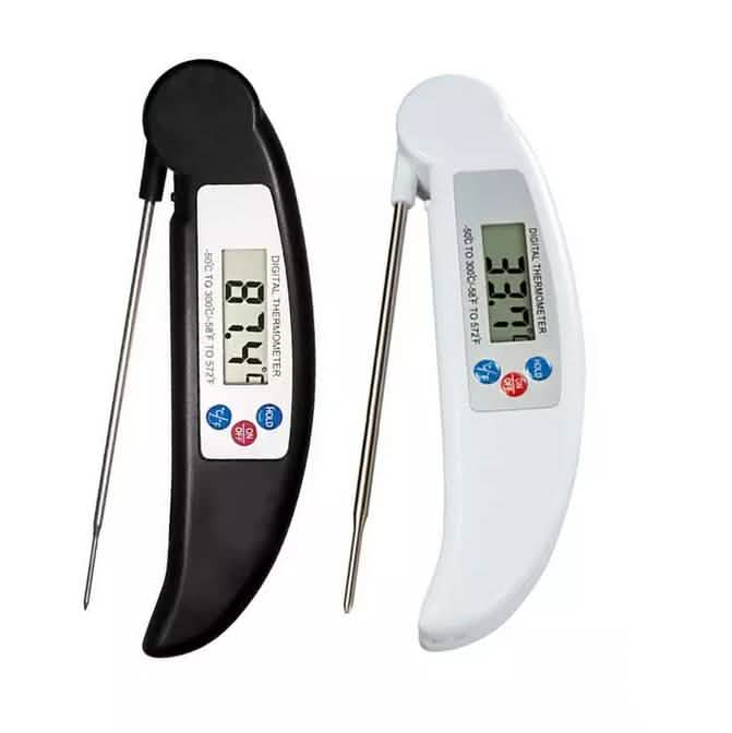 Thermomètre numérique instantané ProThermo en acier inoxydable pour viande et volaille