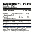 Protocol For Life Balance K2 MK-7 et 5 000 UI D3 60 Vcaps