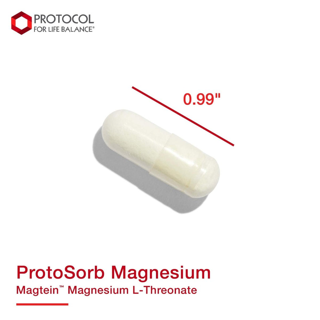 Protocol For Life Balance Magtein Magnesium L-Threonate (Anciennement Protosorb Magnésium) 90 Vcaps - P2390