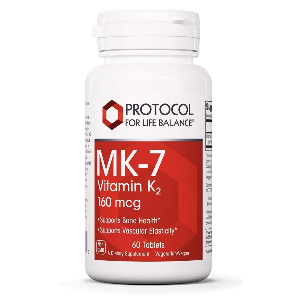 Protocol For Life Balance MK-7 Vitamine K2 160 mcg 60 Comprimés - P0993