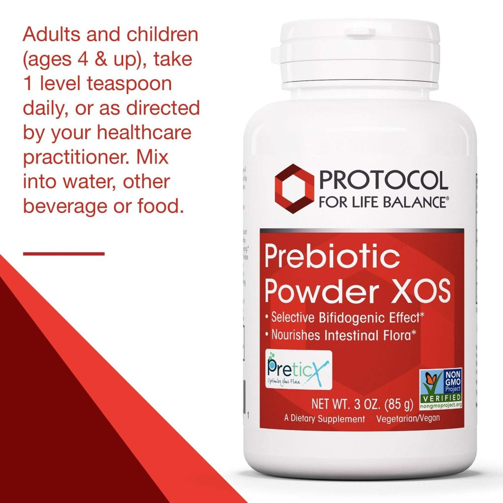 PROTOCOL FOR LIFE BALANCE - Prebiotic Powder XOS - 3 Ounces Powder