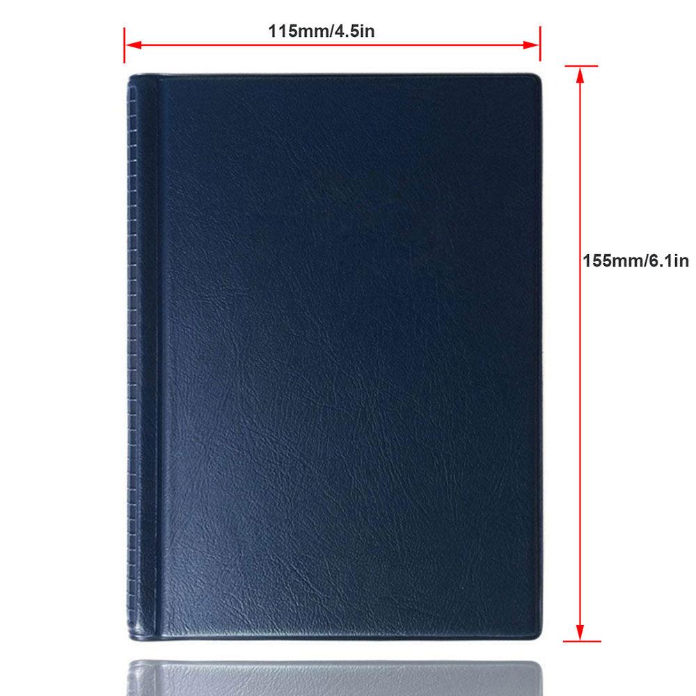 Album de pièces en cuir PU, 10 pages, 120 pochettes, pour pièces de monnaie, pièces commémoratives, médaillons, insignes, livre de collection, cadeaux pour amis et collectionneurs de pièces.