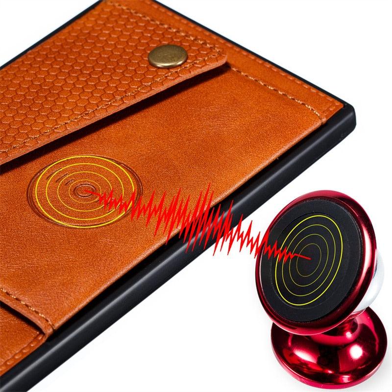 Étui à rabat en cuir synthétique pour Xiaomi Redmi Note 11 11S 10 9 8 9s 9T Mi 12 10T 11T POCO X3 GT X4 Pro F3 avec porte-cartes portefeuille et étui folio magnétique en cuir véritable