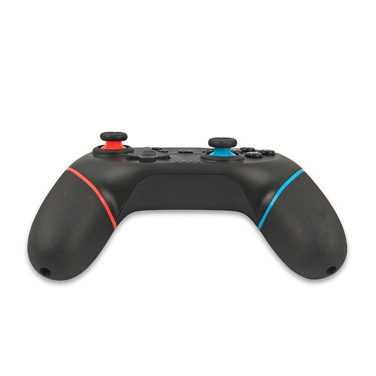 Manette de jeu Bluetooth sans fil noire pure compatible avec PC, ordinateur portable, moniteur et Smart TV