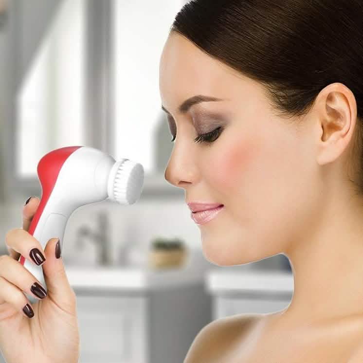Brosse et masseur nettoyant facial 5 en 1 Pursonic
