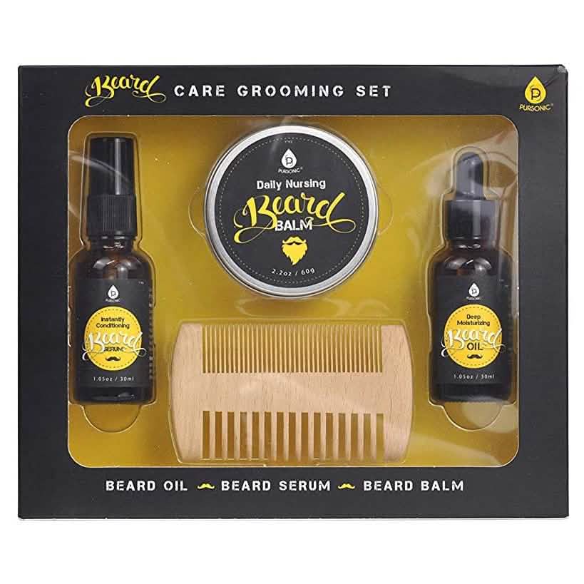 Trousse de soin et de toilettage pour barbe Pursonic