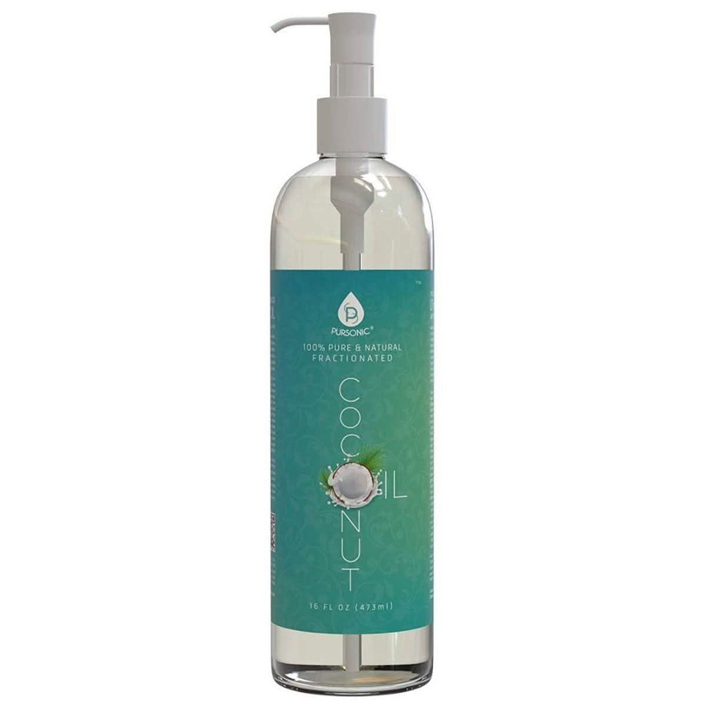 Pursonic masseur portatif et huile de coco fractionnée 100 % pure Pursonic