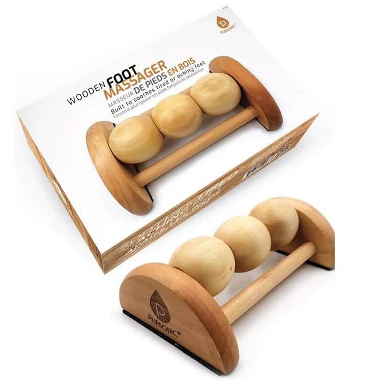 Rouleau de massage en bois Pursonic