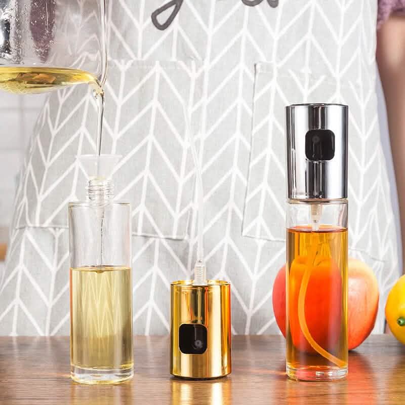 Bouteille de spray d'huile d'olive à pression