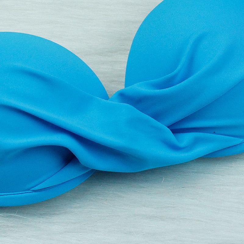 Bikinis Push-Up 2022 Nouveaux Maillots de Bain Bikini Femme Imprimé Floral Maillots de Bain pour Femme Maillots de Bain Deux Pièces Bikini Femme Ensembles Bikini Imprimé Floral Maillot de Bain Vêtements de Plage Maillot de Bain Femme Deux Pièces