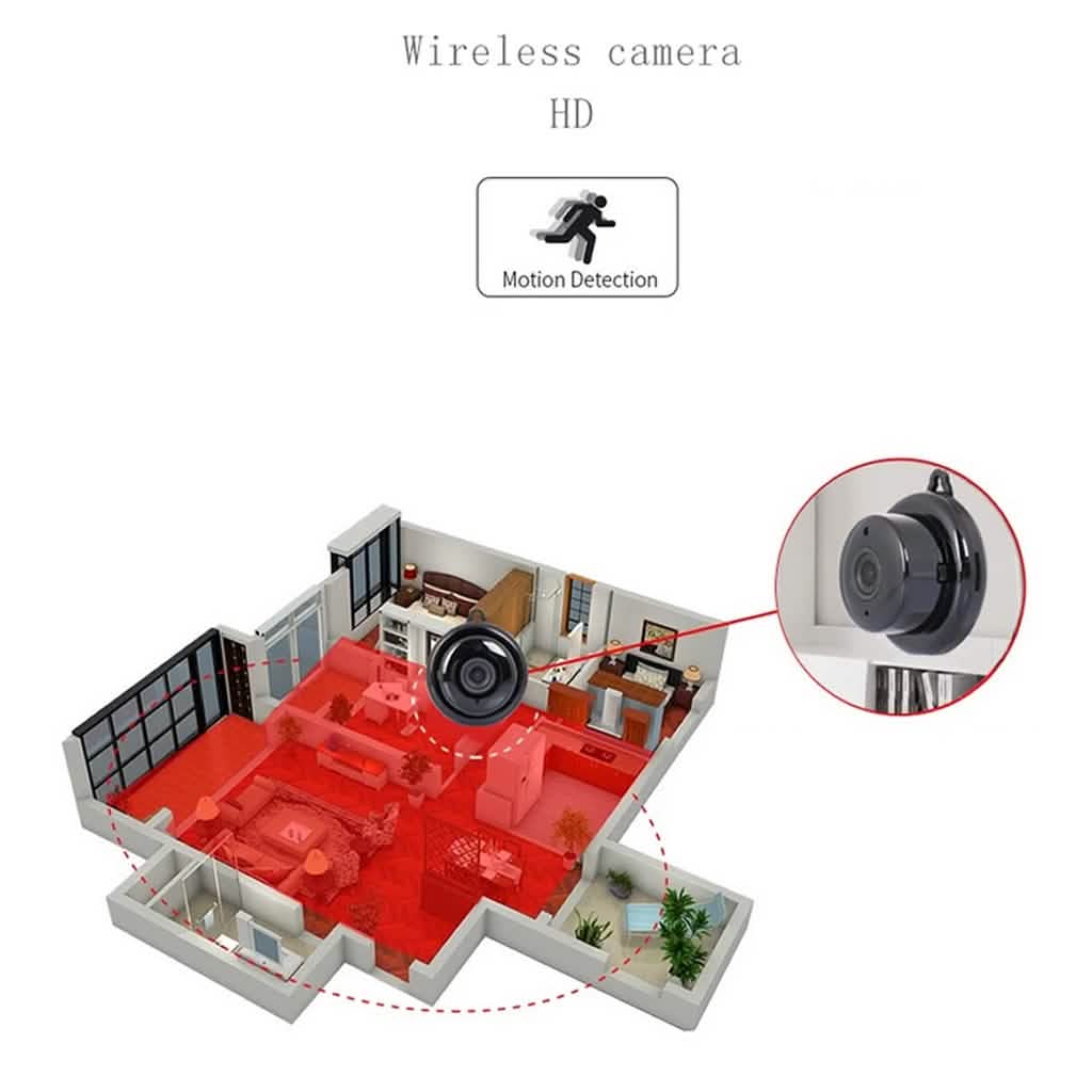 Caméra de sécurité Wi-Fi HD iPM Mini