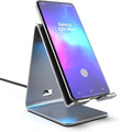 Station d'alimentation de bureau Qi à chargement rapide QC3.0 avec LED SoftGlow