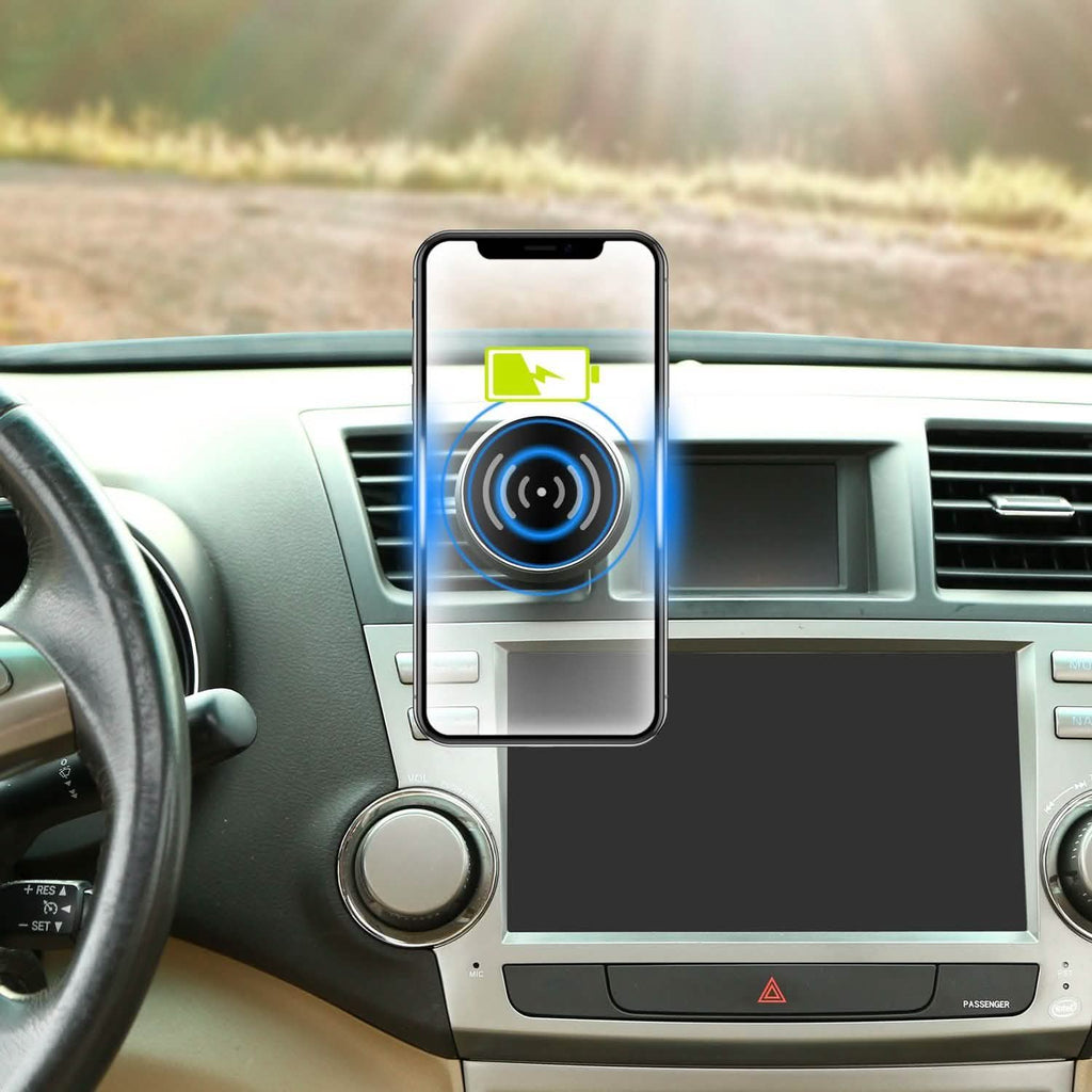 Chargeur de voiture magnétique sans fil Qi