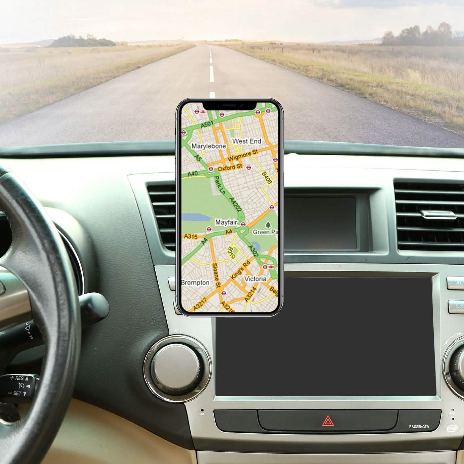 Chargeur de voiture magnétique sans fil Qi