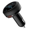 Chargeur de voiture Quick Charge 3.0 Transmetteur FM sans fil 4.2 23W 3A Double USB
